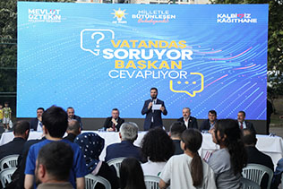 KÂĞITHANE’DE VATANDAŞ SORDU BAŞKAN ÖZTEKİN CEVAPLADI